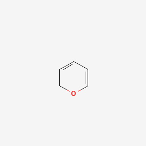 molecular formula C5H6O B1202793 2H-吡喃 CAS No. 31441-32-4