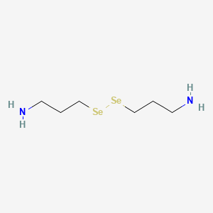 molecular formula C6H16N2Se2 B1202800 Selenohomocystamine CAS No. 51541-77-6
