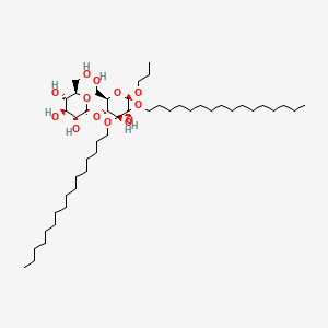 molecular formula C47H92O13 B1202819 1,2-Dihexadecyl-3-O-beta-maltosylglycerol CAS No. 86363-41-9