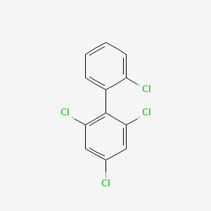 molecular formula C12H6Cl4 B1202834 2,2',4,6-Tetrachlorobiphenyl CAS No. 62796-65-0