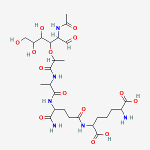B1202835 Murnac-tripeptide CAS No. 64374-58-9