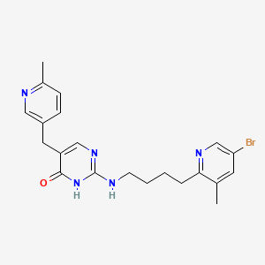 B1202838 Temelastine CAS No. 86181-42-2