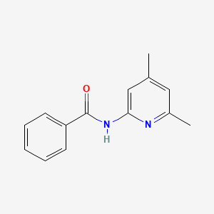 B1202840 N-(4,6-Dimethyl-2-pyridinyl)benzamide CAS No. 94843-50-2