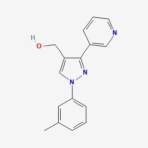 (3-(Pyridin-3-YL)-1-M-tolyl-1H-pyrazol-4-YL)methanol