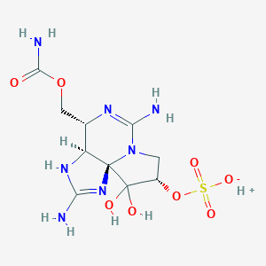 molecular formula C10H17N7O8S B120285 冈尼毒素 III CAS No. 60537-65-7