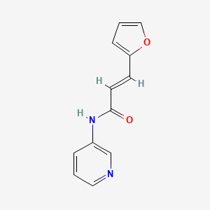 molecular formula C12H10N2O2 B1202896 3-呋喃-2-基-N-吡啶-3-基-丙烯酰胺 