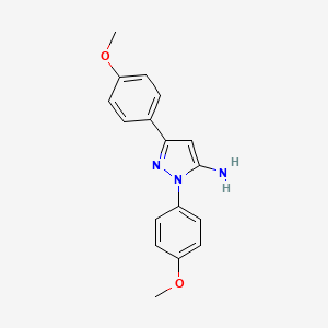 1,3-Bis(4-methoxyphenyl)-1H-pyrazol-5-amine