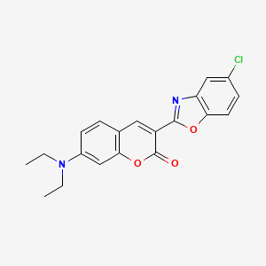 molecular formula C20H17ClN2O3 B1202917 分散黄232 CAS No. 35773-43-4