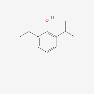 molecular formula C16H26O B1202988 4-tert-Butyl-2,6-diisopropylphenol CAS No. 57354-65-1