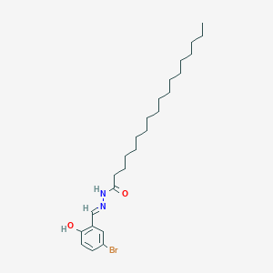 molecular formula C25H41BrN2O2 B12030545 N'-(5-Bromo-2-hydroxybenzylidene)octadecanohydrazide CAS No. 764653-06-7