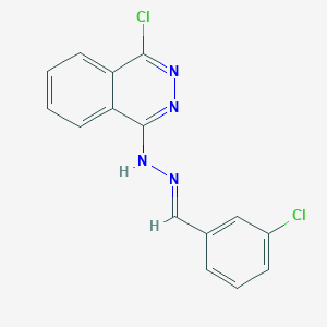 3-Chlorobenzaldehyde (4-chloro-1-phthalazinyl)hydrazone