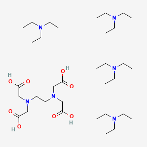 B1203086 Ethylenediaminetetraacetic acid triethylamine salt (1:4) CAS No. 60816-63-9