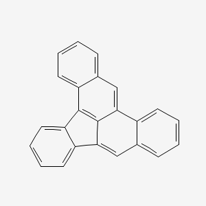 molecular formula C24H14 B1203091 二苯并[a,e]荧蒽 CAS No. 5385-75-1