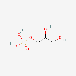 molecular formula C3H9O6P B1203117 Sn-甘油-1-磷酸 CAS No. 5746-57-6