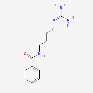 molecular formula C12H18N4O B1203118 苯甲酰胍 