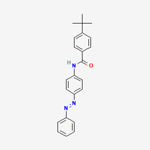 4-Tert-butyl-N-(4-(phenyldiazenyl)phenyl)benzamide