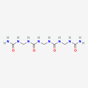 molecular formula C7H16N8O4 B1203123 三亚甲基四脲 CAS No. 35710-95-3