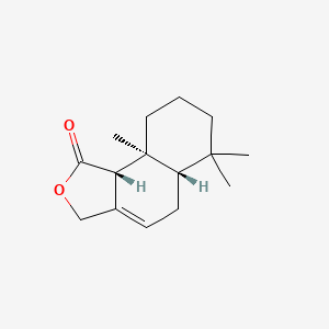 molecular formula C15H22O2 B1203127 Drimenin CAS No. 2326-89-8
