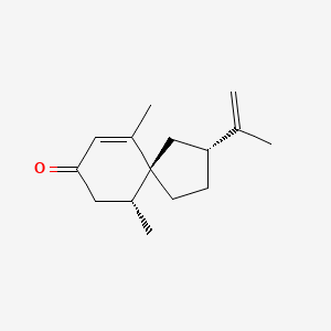 molecular formula C15H22O B1203128 索拉维替酮 CAS No. 54878-25-0