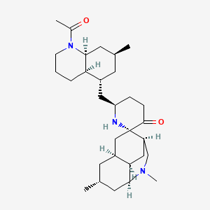 molecular formula C30H49N3O2 B1203131 Spirolucidine CAS No. 89647-79-0