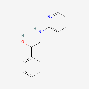 molecular formula C13H14N2O B1203147 Phenyramidol CAS No. 553-69-5