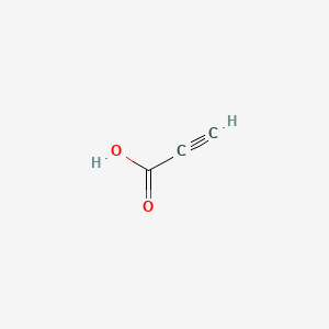 molecular formula C3H2O2 B1203148 丙炔酸 CAS No. 471-25-0