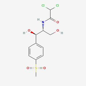 molecular formula C12H15Cl2NO5S B1203150 Thiamphenicol CAS No. 847-25-6