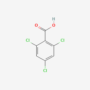 molecular formula C7H3Cl3O2 B1203168 2,4,6-三氯苯甲酸 CAS No. 50-43-1