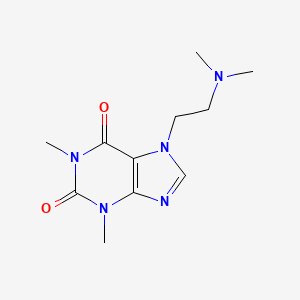 molecular formula C11H17N5O2 B1203172 Dimethazan CAS No. 519-30-2