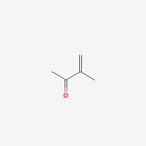 molecular formula C5H8O B1203178 3-Methyl-3-buten-2-one CAS No. 814-78-8