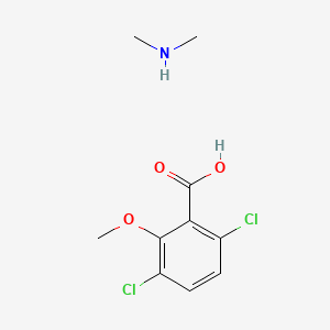 molecular formula C10H13Cl2NO3 B1203179 二甘氨酸敌草隆 CAS No. 2300-66-5