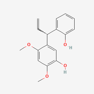molecular formula C17H18O4 B1203211 Latifolin CAS No. 10154-42-4