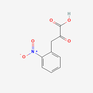 molecular formula C9H7NO5 B1203231 2-Nitrophenylpyruvic acid CAS No. 5461-32-5