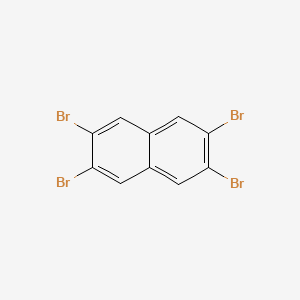 molecular formula C10H4Br4 B1203269 2,3,6,7-Tetrabromonaphthalene CAS No. 69881-92-1