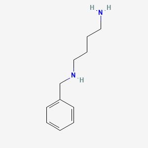 molecular formula C11H18N2 B1203279 N-Benzylputrescine CAS No. 29867-04-7