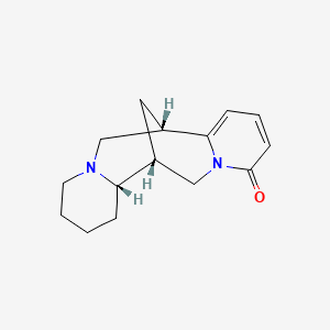 molecular formula C15H20N2O B1203299 (1S,9R,10S)-7,15-二氮杂四环[7.7.1.02,7.010,15]庚十七-2,4-二烯-6-酮 