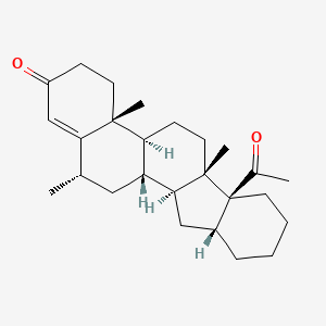 molecular formula C26H38O2 B1203323 Pentarane B CAS No. 58212-84-3