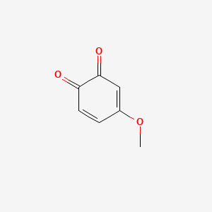 molecular formula C7H6O3 B1203328 4-Methoxy-1,2-benzoquinone CAS No. 69818-23-1