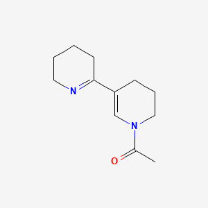 molecular formula C12H18N2O B1203350 N-乙酰肌肽 CAS No. 52195-93-4