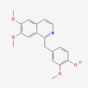 molecular formula C19H19NO4 B1203357 4'-羟基罂粟碱 CAS No. 18813-60-0