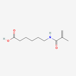 B1203358 6-((2-Methyl-1-oxoallyl)amino)hexanoic acid CAS No. 59178-92-6