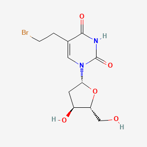 molecular formula C11H15BrN2O5 B1203397 5-(2-Bromoethyl)-2'-deoxyuridine 