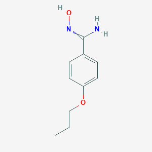 molecular formula C10H14N2O2 B120340 N-羟基-4-丙氧基苯甲酰胺 CAS No. 145259-49-0