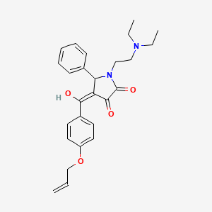 4-(4-(Allyloxy)benzoyl)-1-(2-(diethylamino)ethyl)-3-hydroxy-5-phenyl-1H-pyrrol-2(5H)-one