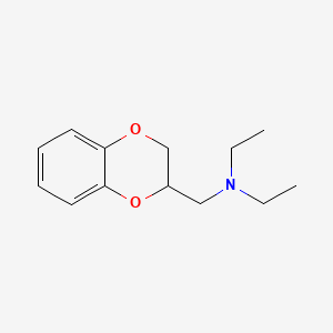 molecular formula C13H19NO2 B1203453 Prosympal CAS No. 952-37-4