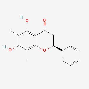molecular formula C17H16O4 B1203457 Demethoxymatteucinol CAS No. 56297-79-1