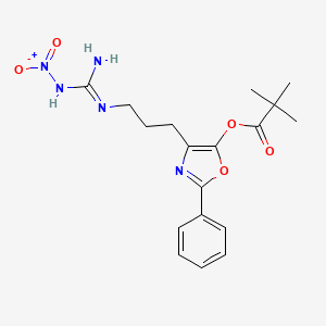 molecular formula C18H23N5O5 B1203461 Pnppo CAS No. 71162-59-9