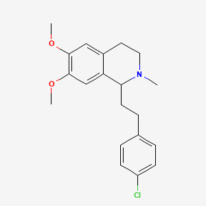 molecular formula C20H24ClNO2 B1203475 Metofoline CAS No. 2154-02-1