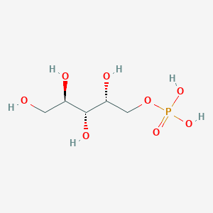 molecular formula C5H13O8P B1203486 D-阿拉伯糖醇 1-磷酸 CAS No. 850728-02-8