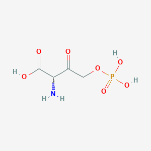 molecular formula C4H8NO7P B1203491 (2S)-2-氨基-3-氧代-4-(膦酰氧基)丁酸 